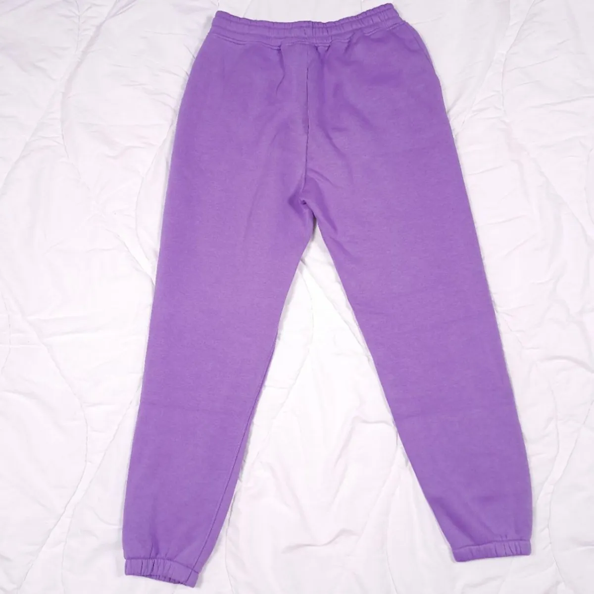 Juicy Couture Purple Graphic Cuffed Joggers S - Image 2