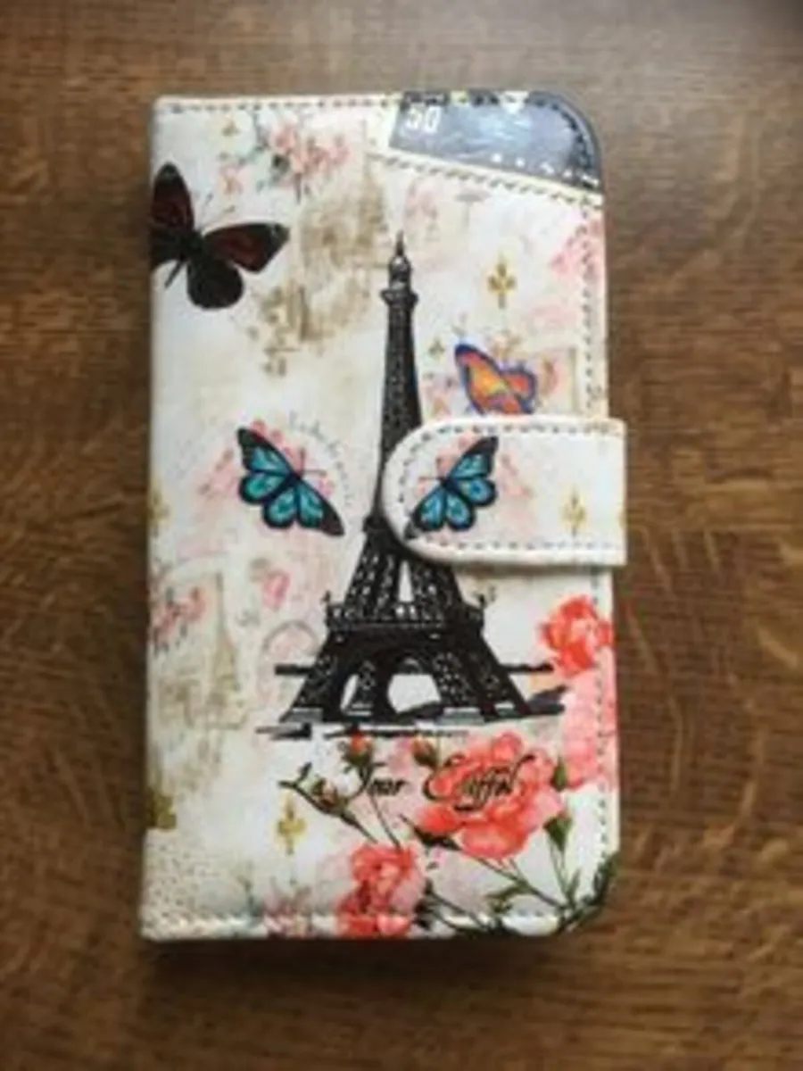 BRAND NEW iPhone 11 Cover Case Wallet Eiffel Tower - Image 1