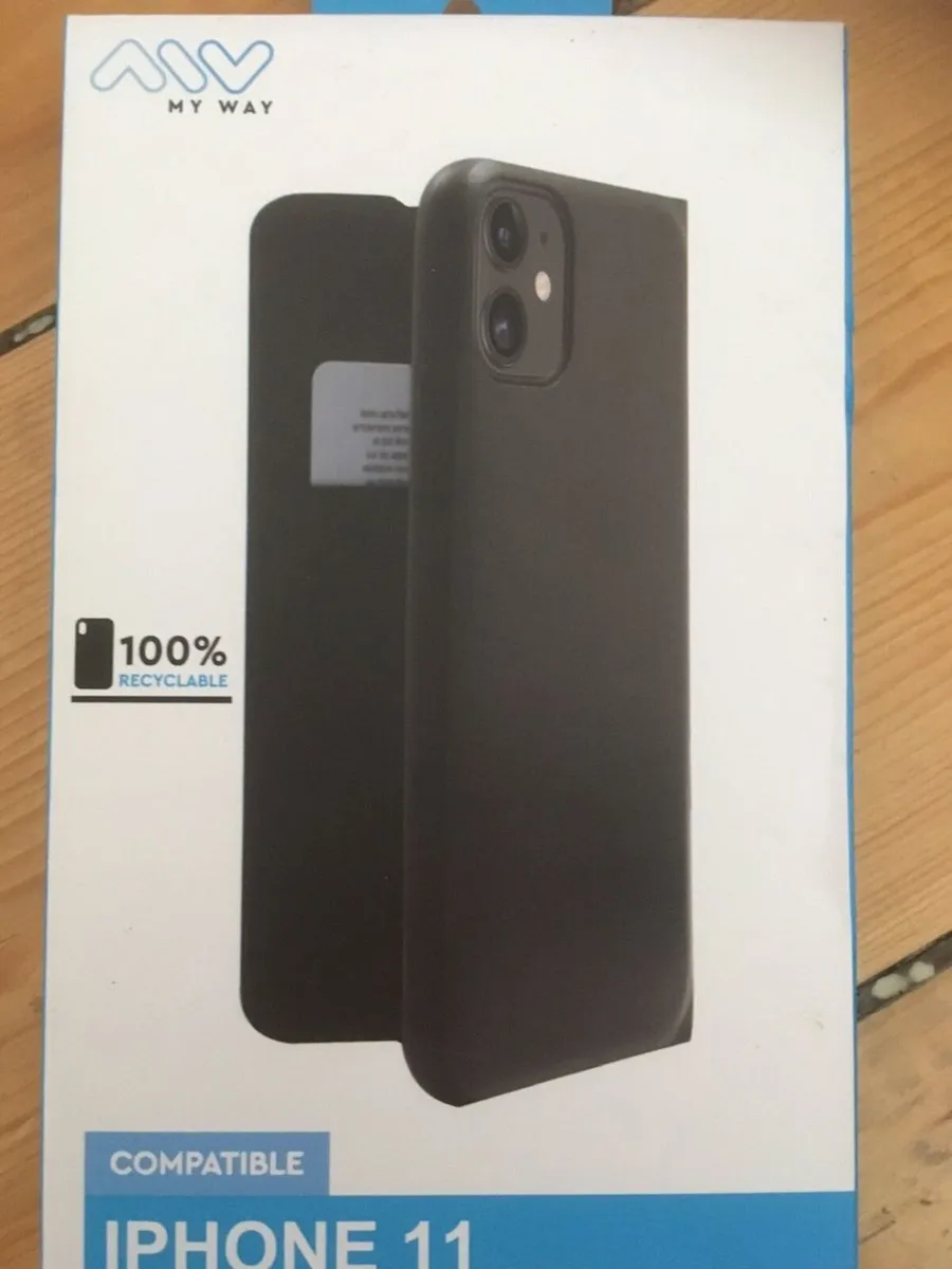 BRAND NEW IN BOX iPHONE 11 Cover Case, Black - Image 1