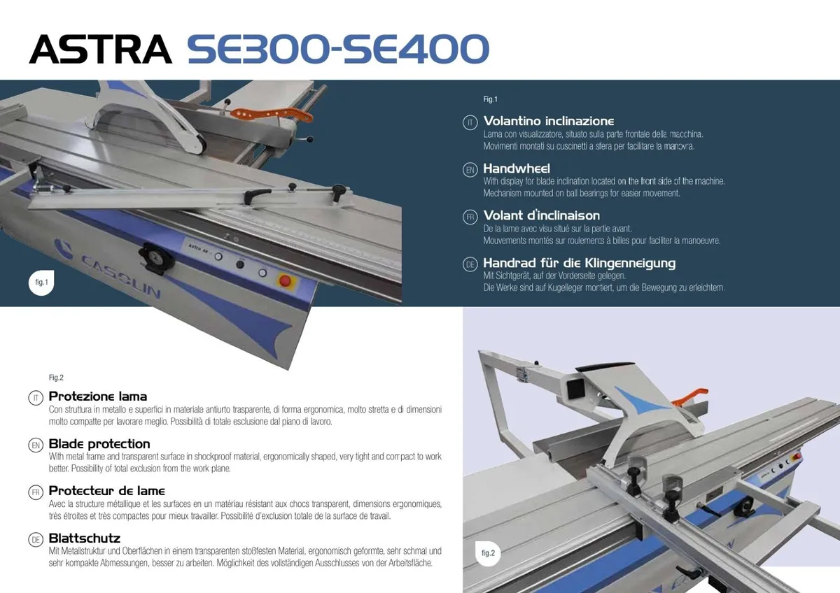 Panel Saw Casolin Astra SE 400 - Image 2