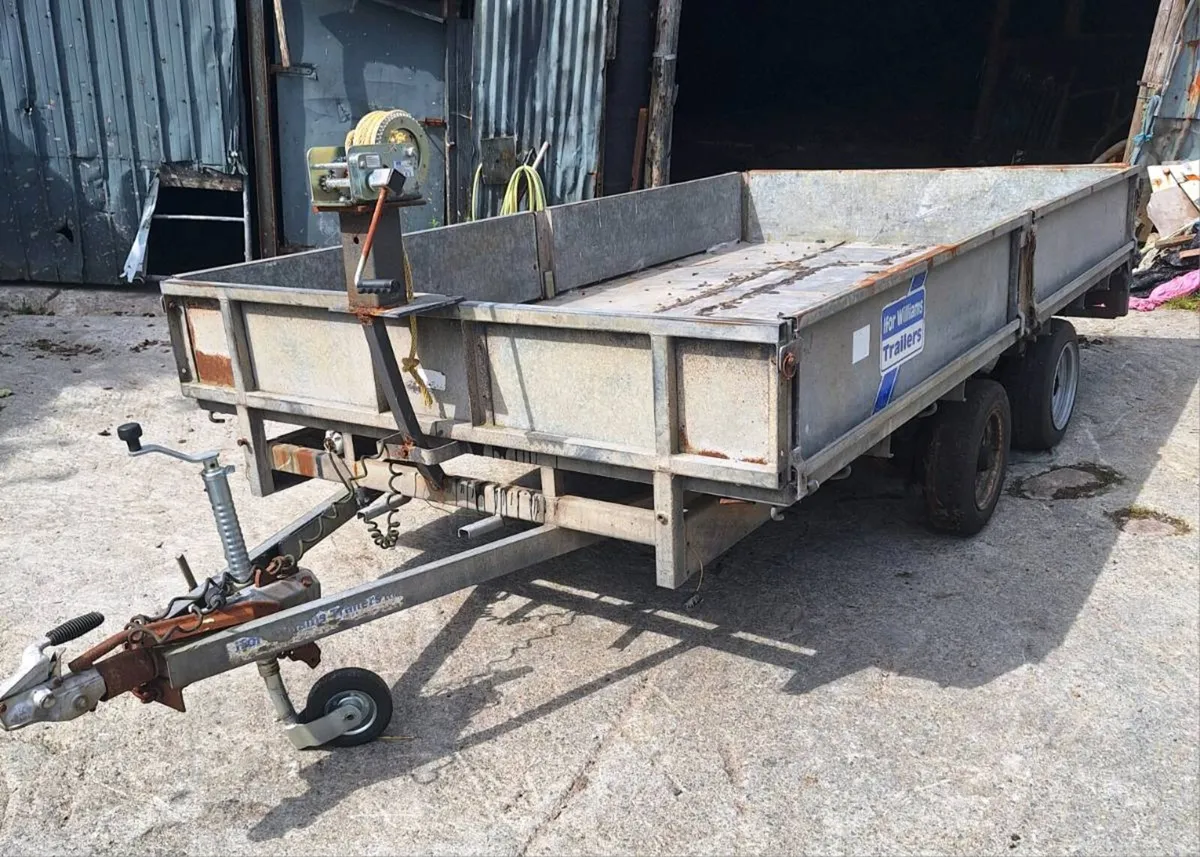 Ifor williams 12ft flatbed - Image 1