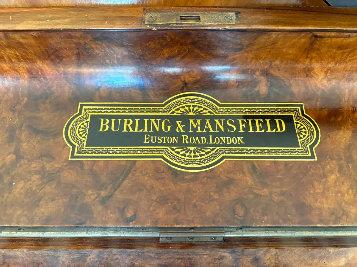Burling & Mansfield Antique Upright Piano - Image 3