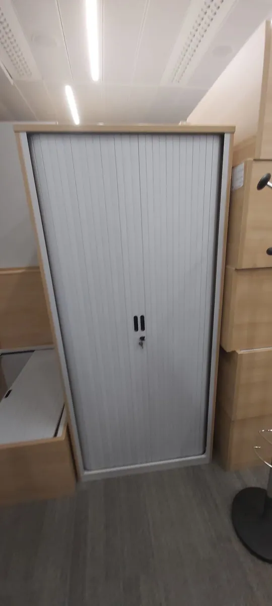 Tall Tambour Cabinets -196cm - Image 1