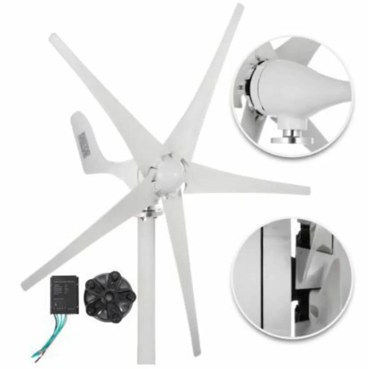 Wind Turbine Generator 400W Off Grid System - Image 1