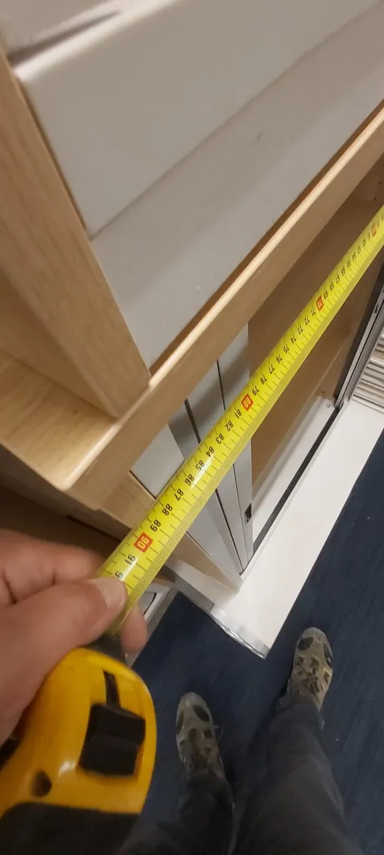 Office Tambour Cabinet Lockable 120 cm - Image 4
