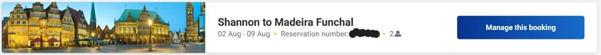 Shannon to Madeira Return Flights 2-9AUG2026 - Image 1