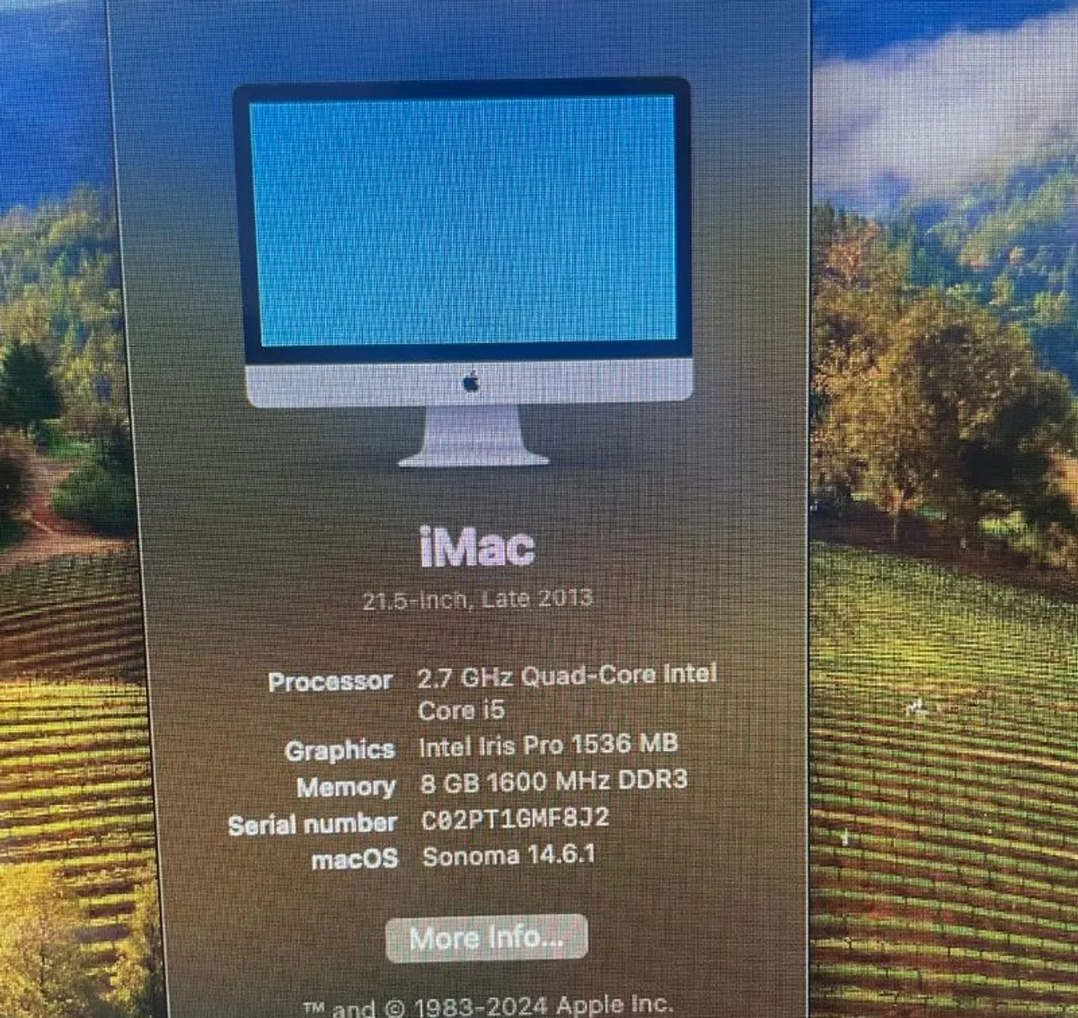 imac 21.5 '' computer - Image 2