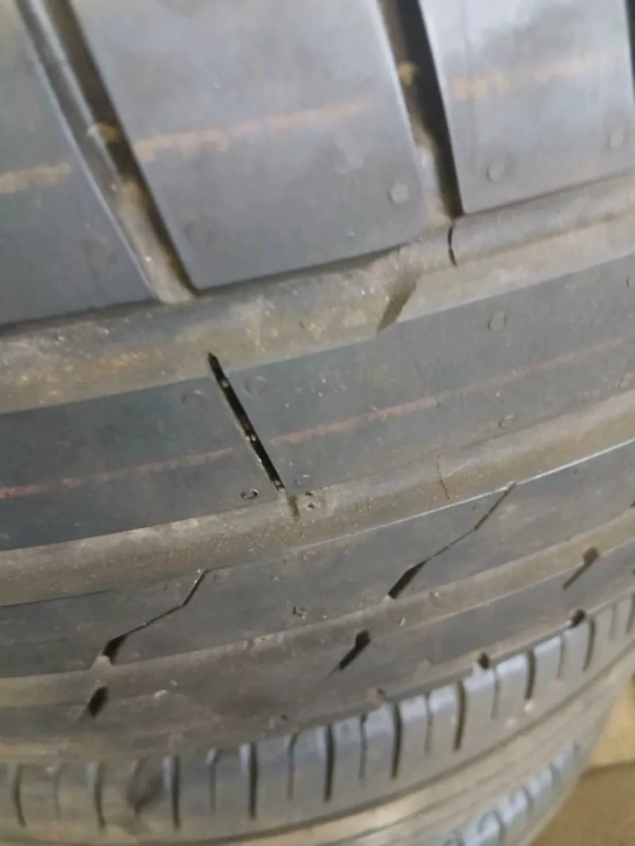 Perfect Condition Audi Alloys and Tyres 225/55/R18 - Image 3