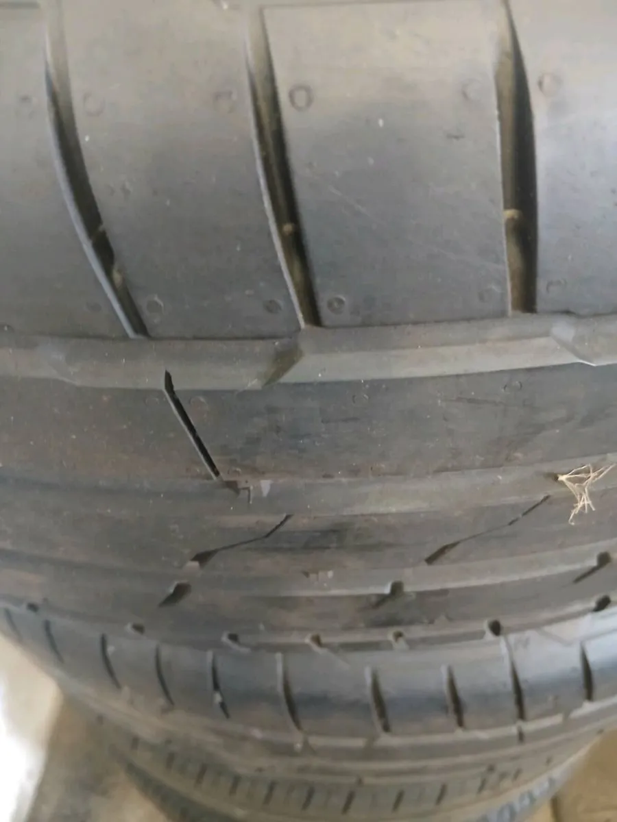 Perfect Condition Audi Alloys and Tyres 225/55/R18 - Image 4