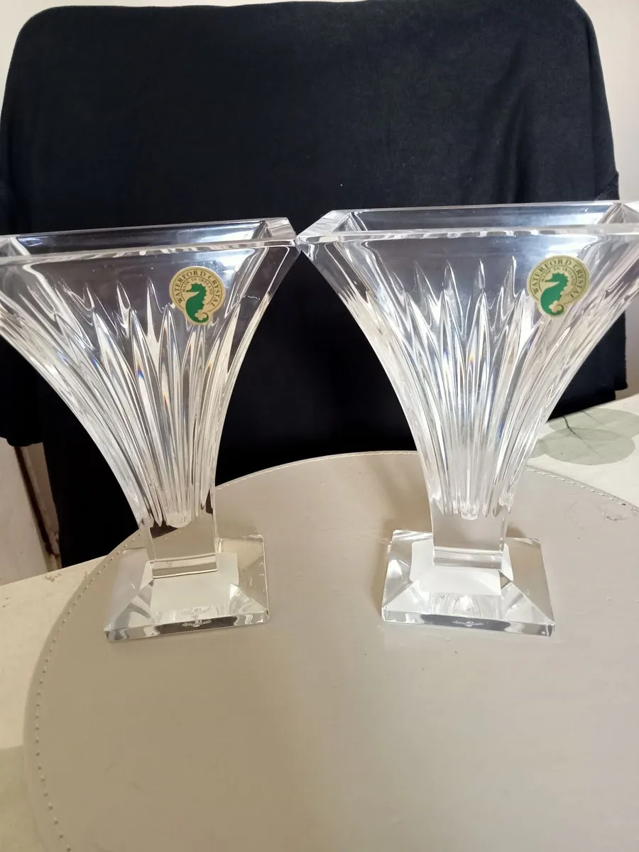 Vintage Waterford Crystal vases - Image 1