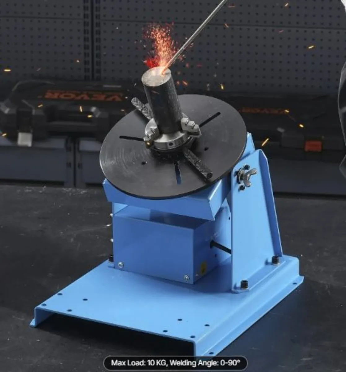 Rotary Welding Positioner 10KG, 0-90° Welding - Image 4