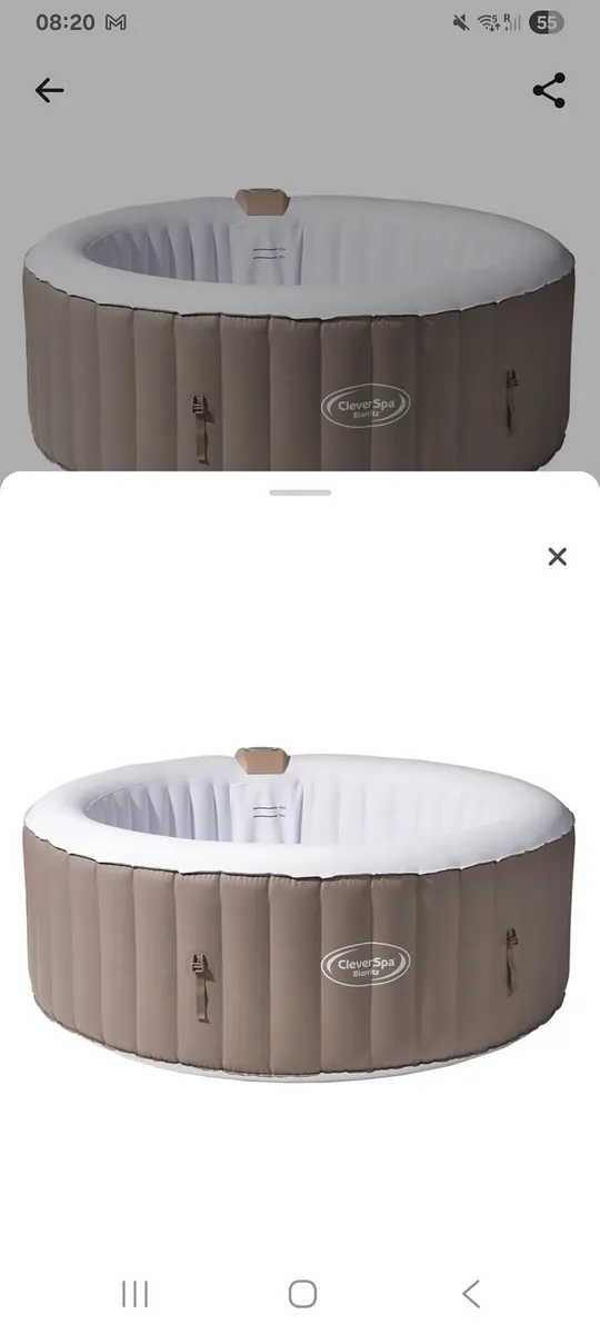 4 person inflatable Hot Tub - Image 3