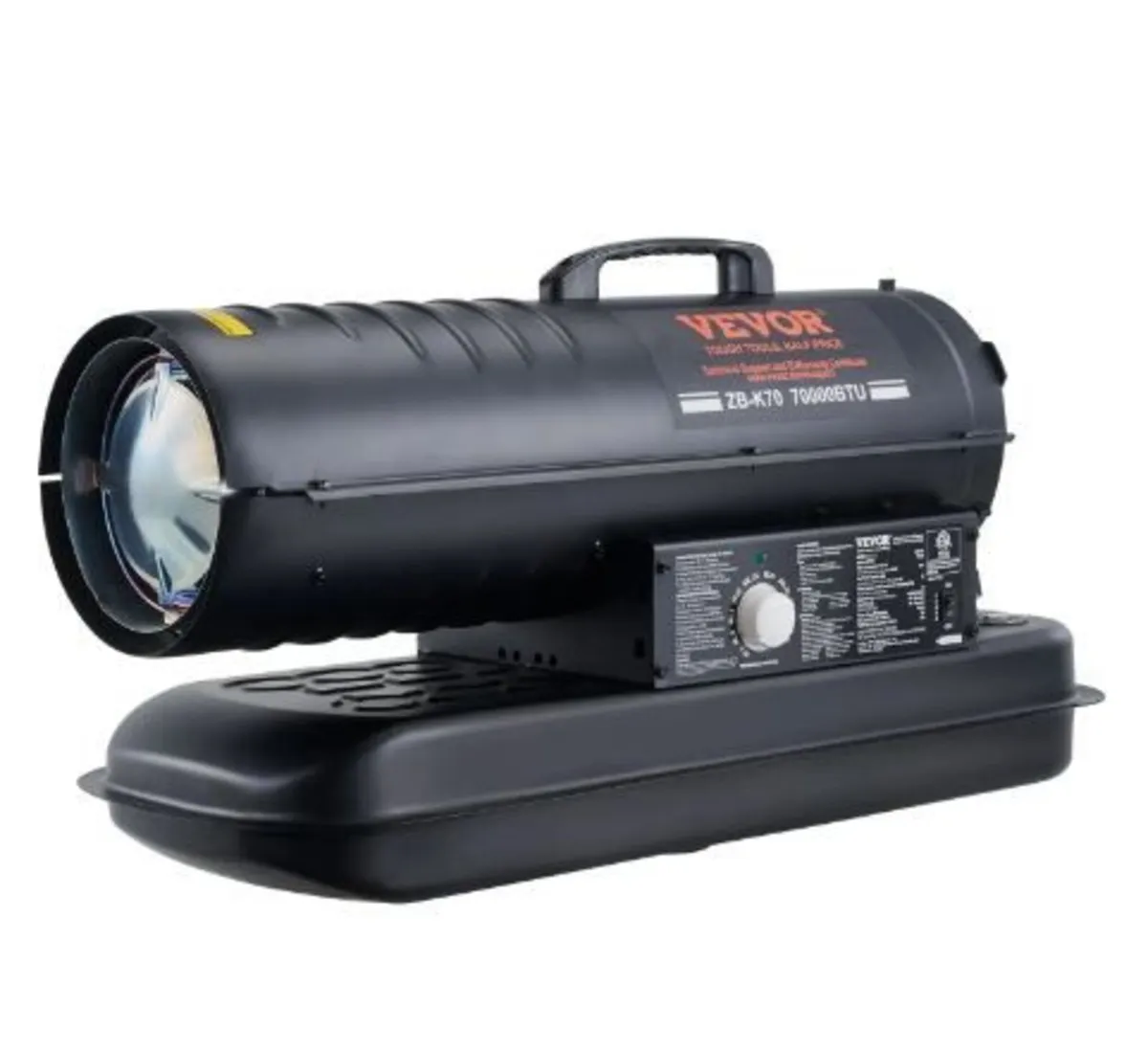 Kerosene/Diesel Forced Air Heater, 70000Btu - Image 1