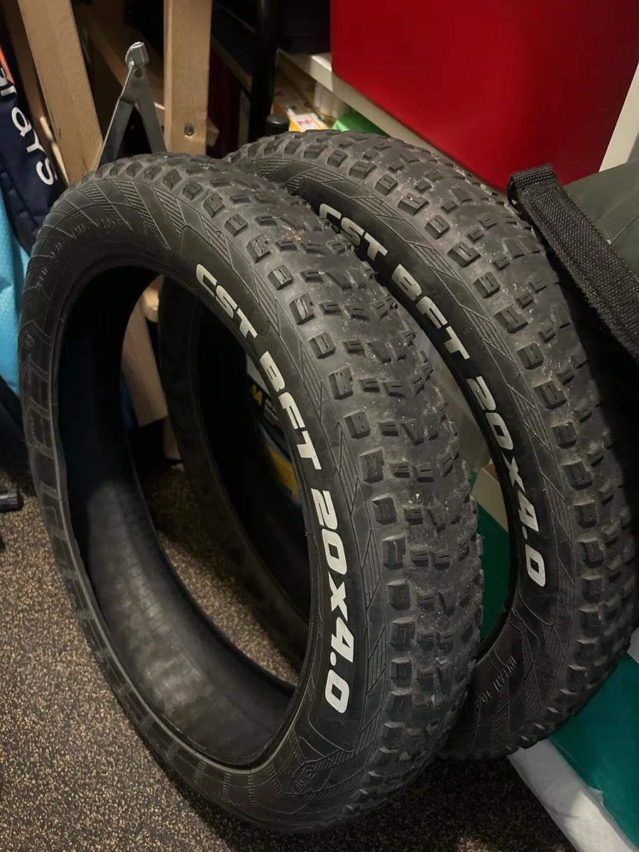 E bike tyres - Image 1