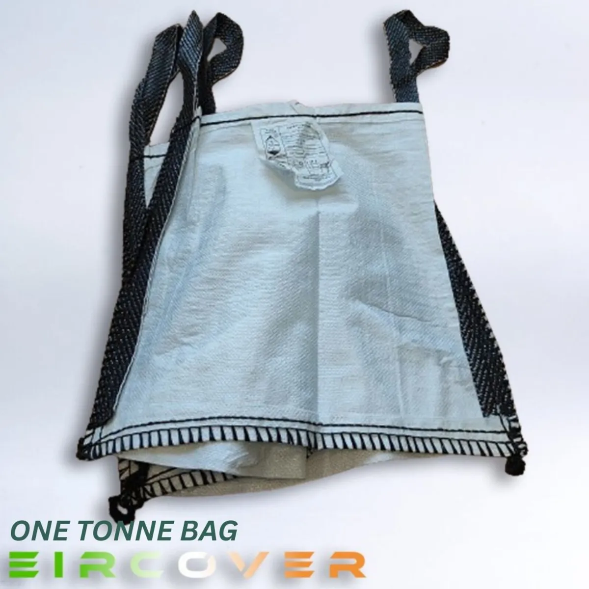 Mini Bulk bag white 50cm x 50cm x 50cm single trip - Image 3