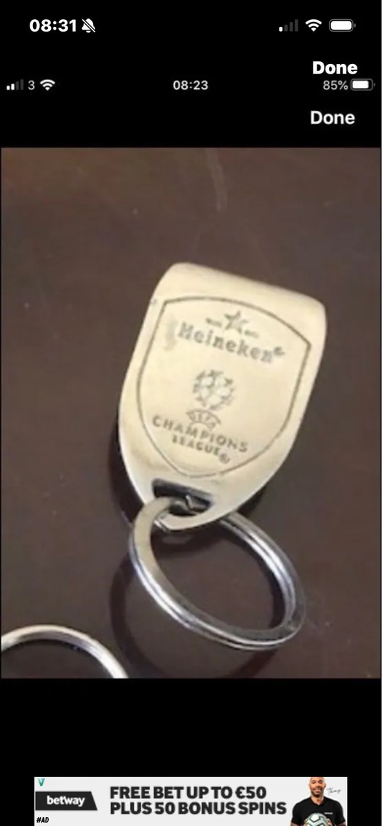 Heineken Key Ring/ Bottle Opener - Image 1