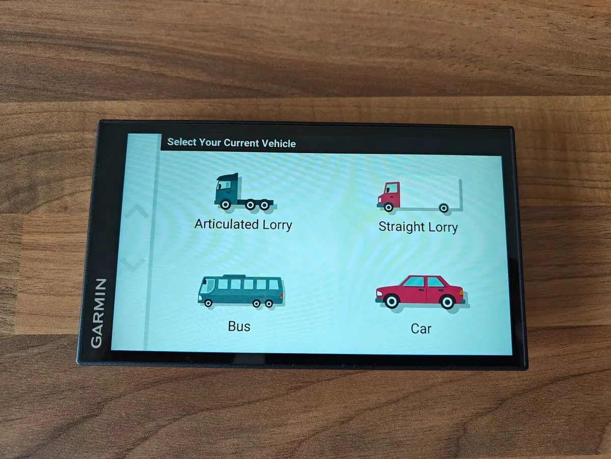 Garmin LGV 610 HGV sat nav - Eircodes - Europe map - Image 1