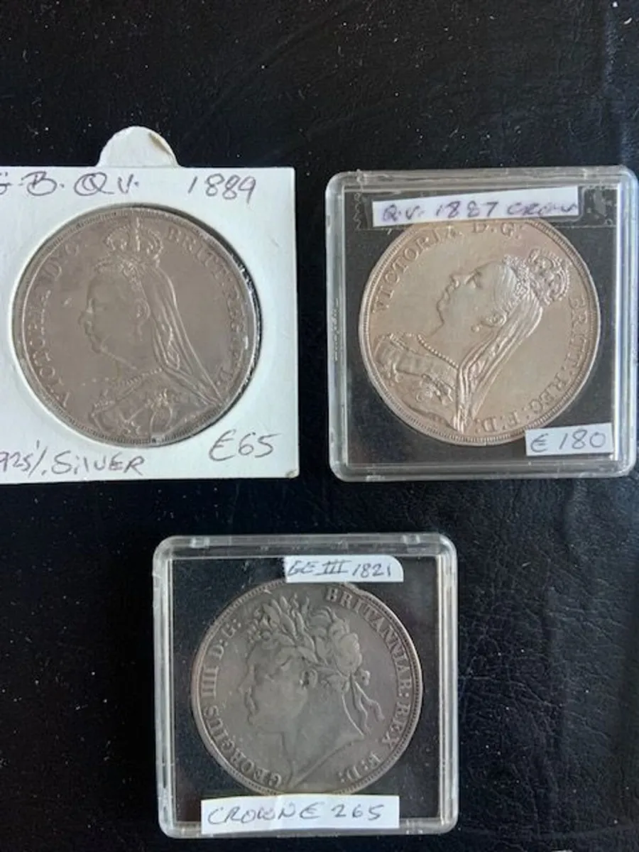 British Crown Coins - Various Prices - Image 2