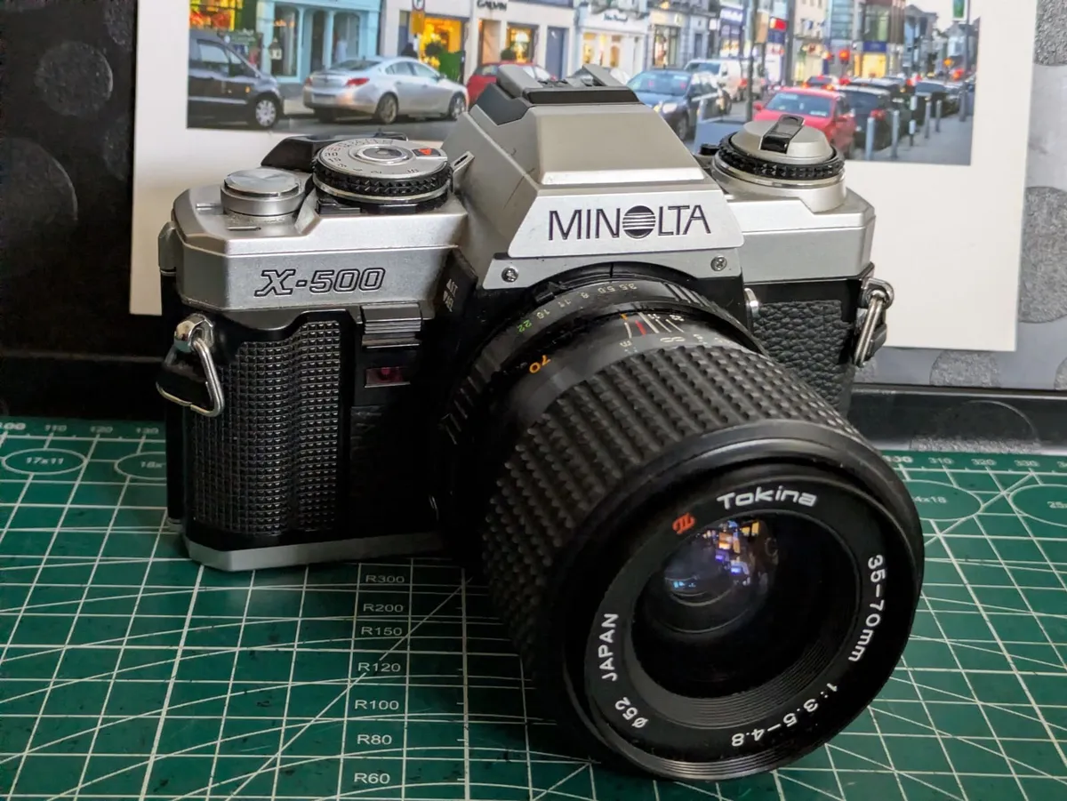 🎞️ Minolta X-500 + Tokina 35-70mm zoom lens - Image 1