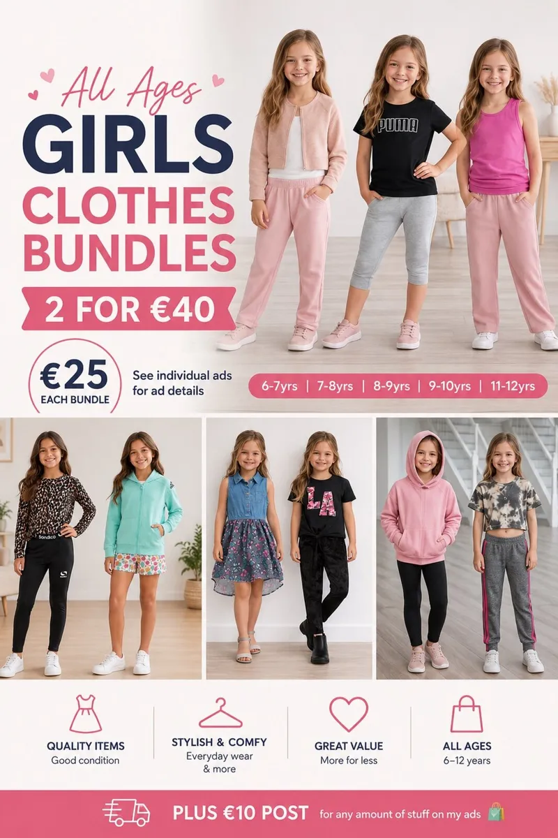 ALL AGES GIRLS CLOTHES BUNDLES ✨ Great Condition - Image 1