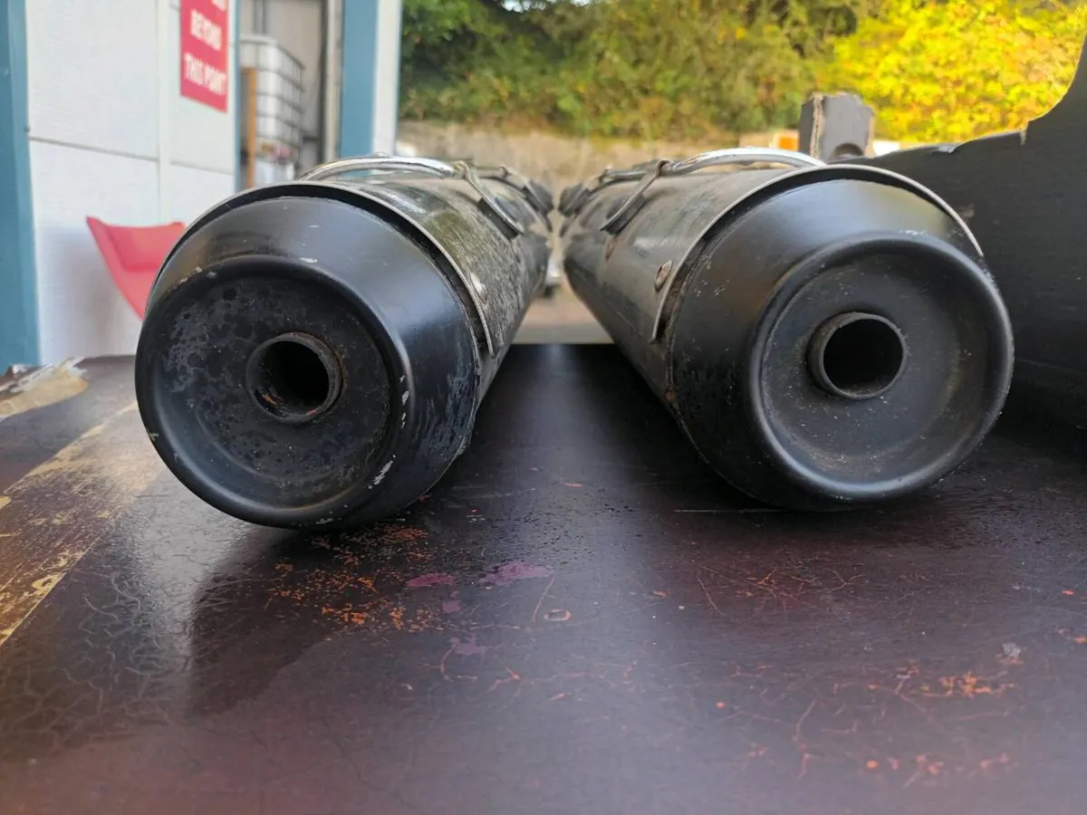 Suzuki DR Big 750 800 Original Exhaust system. - Image 3