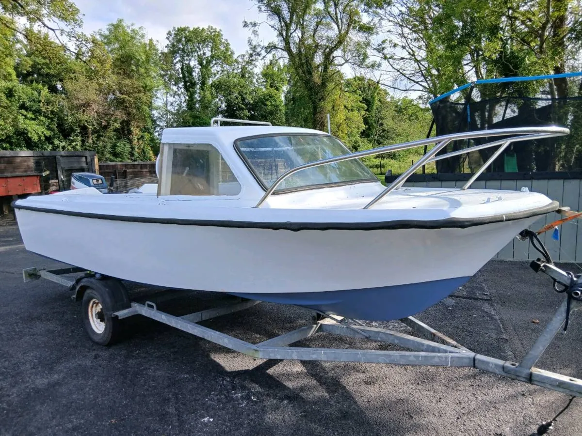 16ft Boat + 20hp Yamaha Engine( NO TRAILER) - Image 2