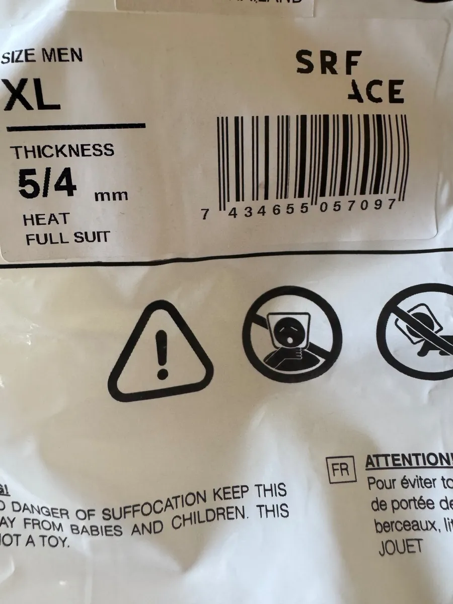 Surf wetsuit- never used - Image 2