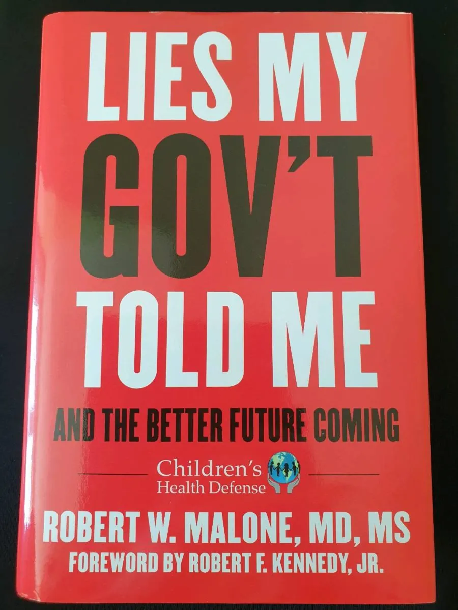 Lies My Government Told Me Robert Malone Book - Image 1