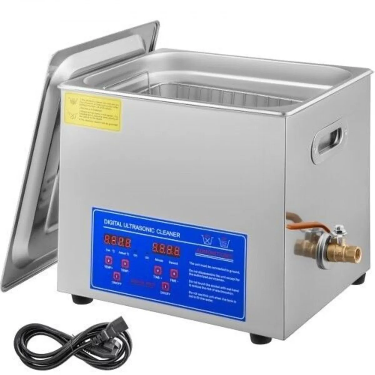 10 L Ultrasonic Cleaner with Heater Timer System - Image 2