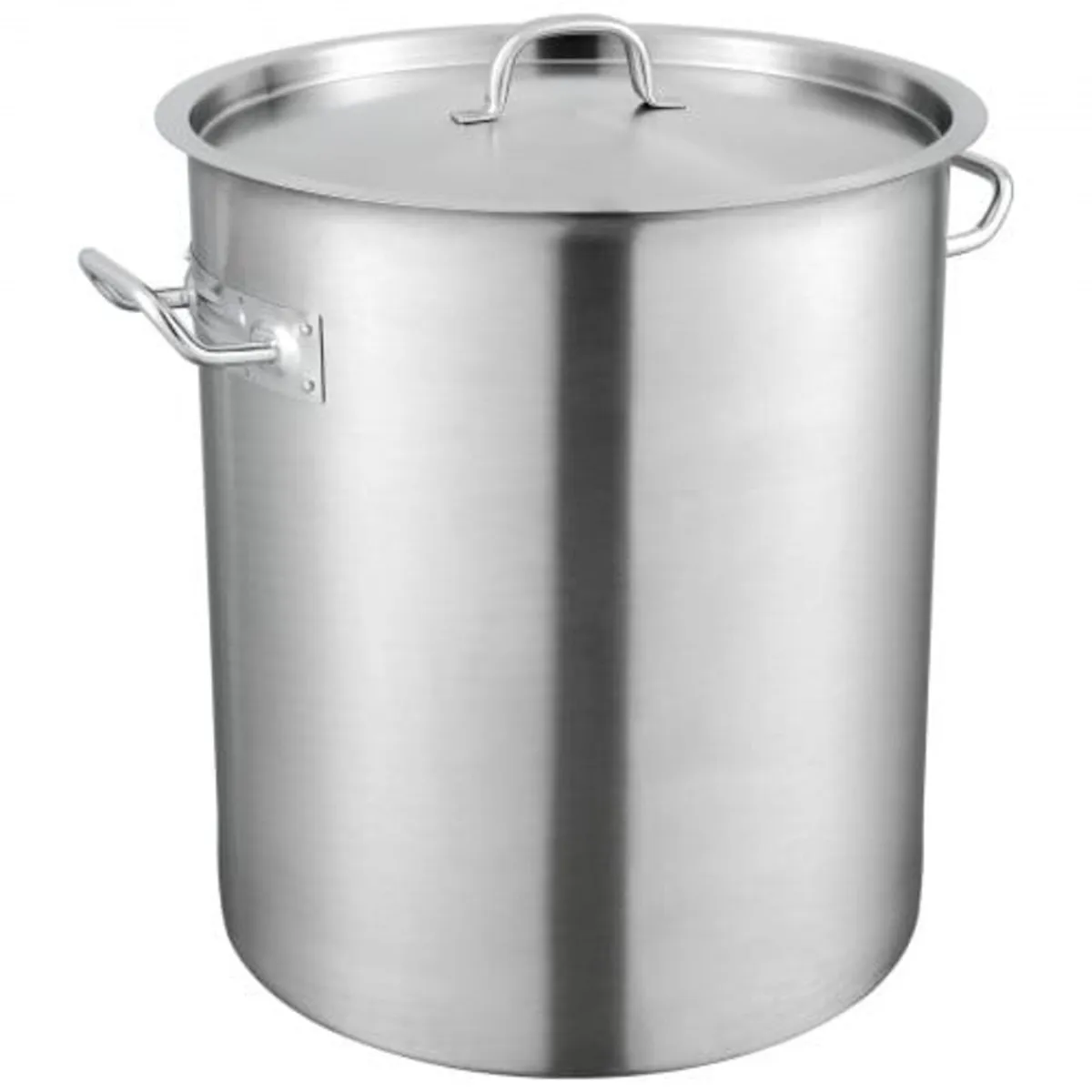 Stainless Steel Stockpot, 39.7 L Large Cooking Pot - Image 1