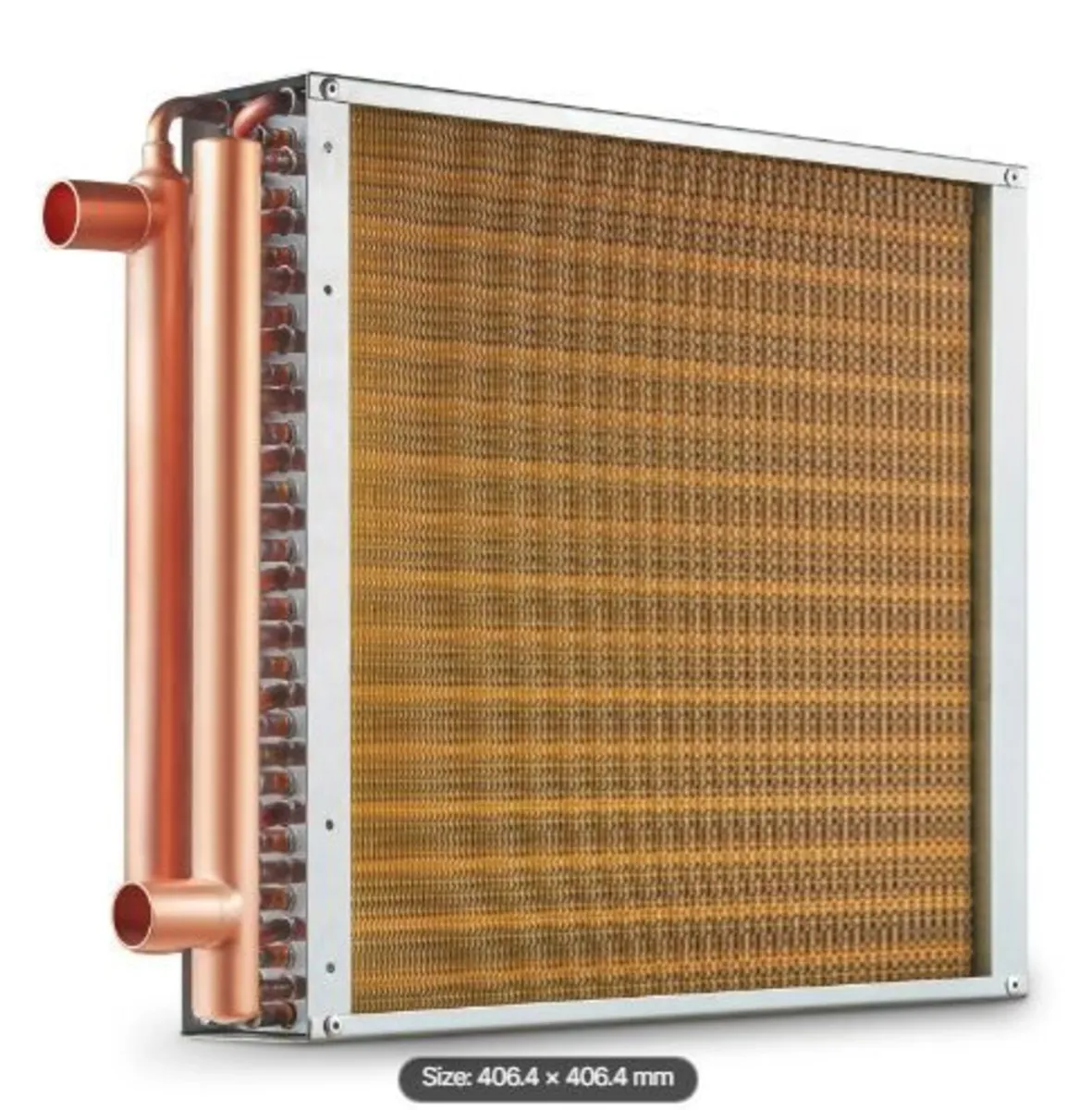 16"x 16"/40.6 x 40.6 cm Heat Exchanger Water to A - Image 1