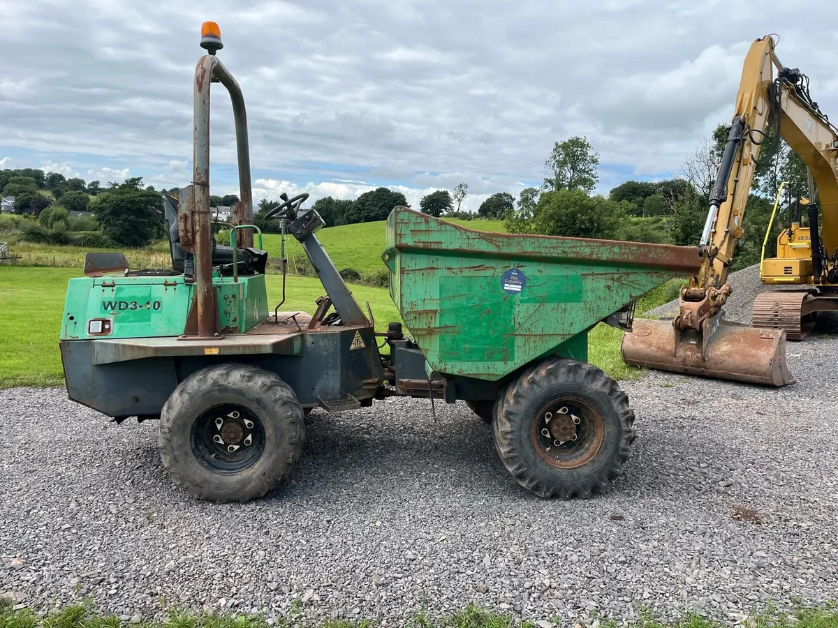 Terex 3 tonne dumper - Image 2