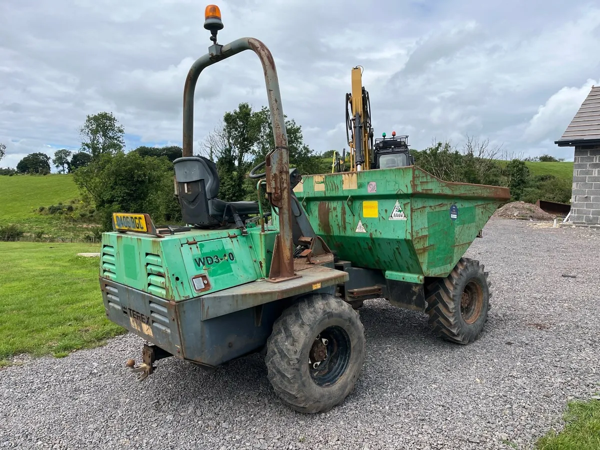 Terex 3 tonne dumper - Image 3