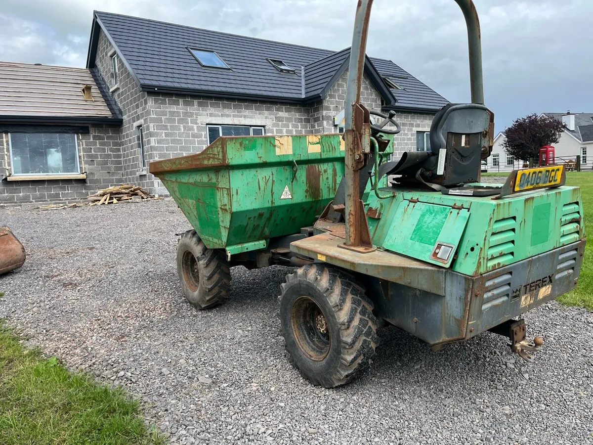Terex 3 tonne dumper - Image 4