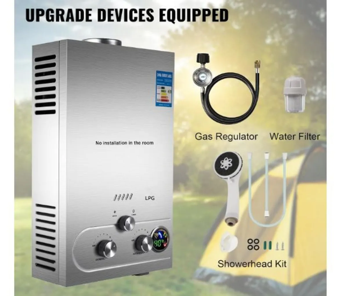 Gas Instantaneous Water Heater 8L - Image 3