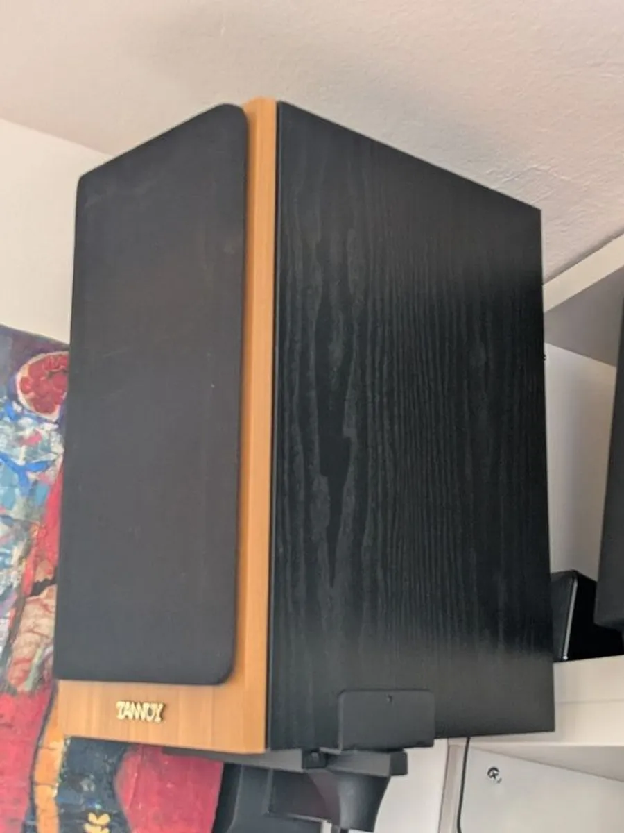 Speakers - Tannoy Mercury M2 Cherry (Pair) & Tannoy mC B/Eye Centre with WALI Speaker Mounts - Image 2
