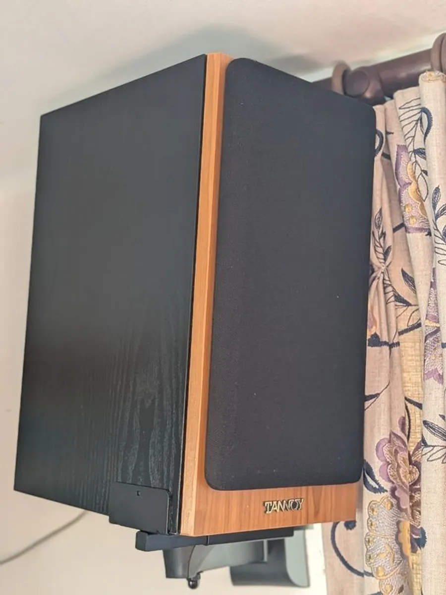Speakers - Tannoy Mercury M2 Cherry (Pair) & Tannoy mC B/Eye Centre with WALI Speaker Mounts - Image 4