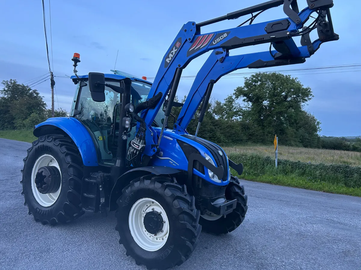 2024 New Holland T5.120 with MX Loader - Image 1
