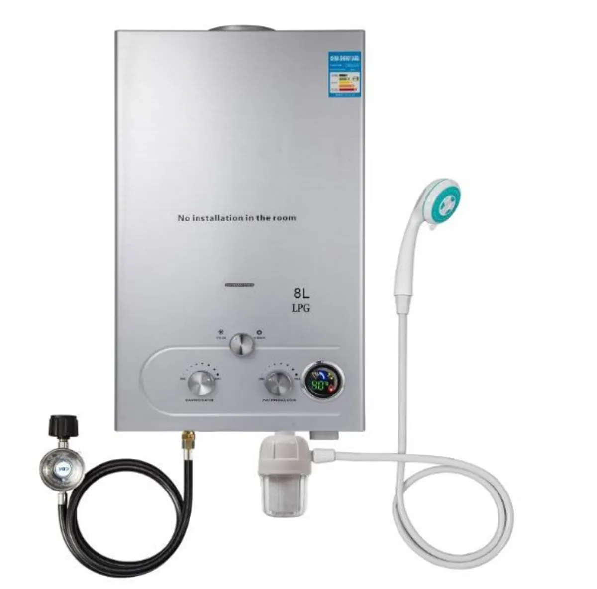 Gas Instantaneous Water Heater 8L Water - Image 2