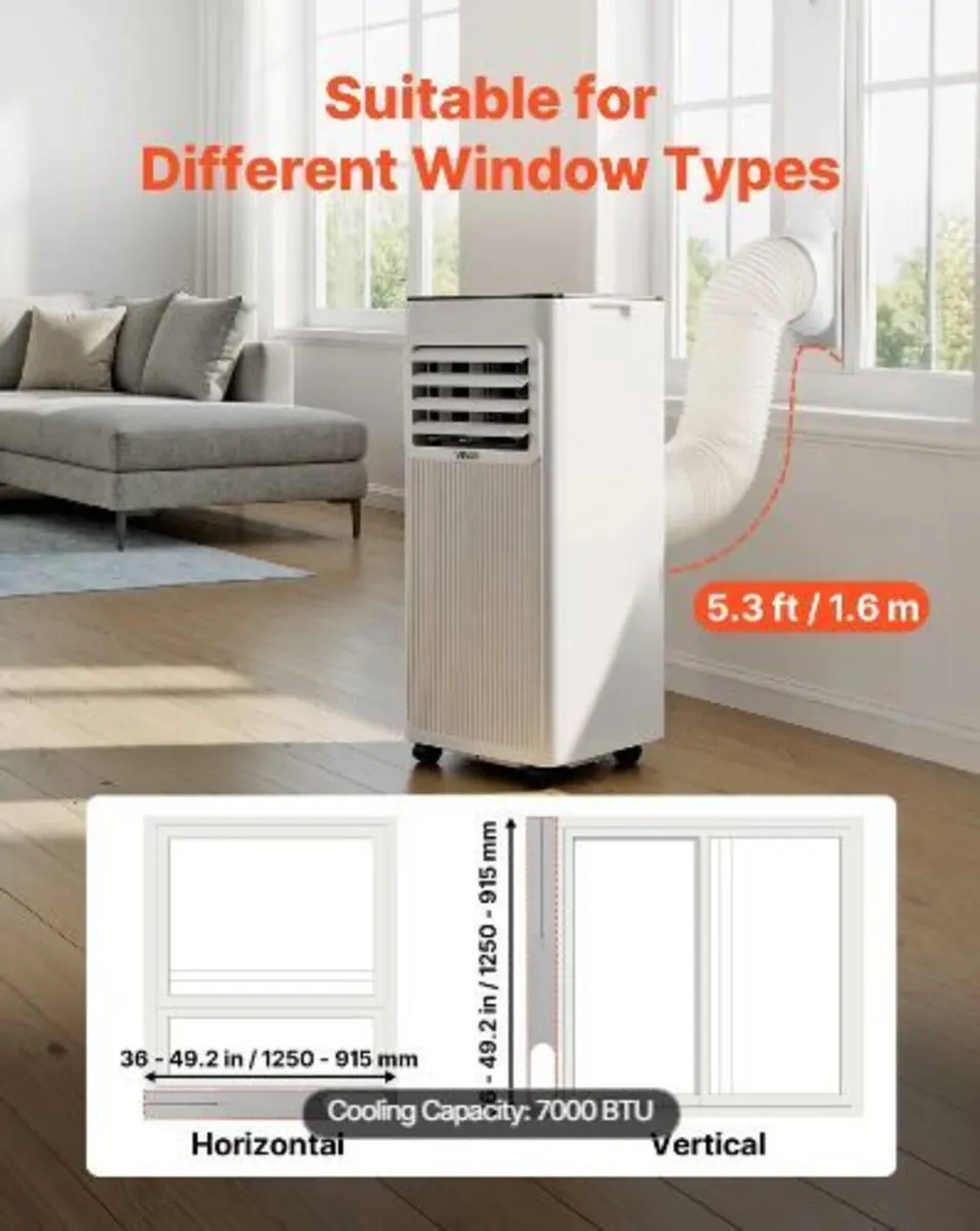Portable Air Conditioner, 7000 BTU - Image 4