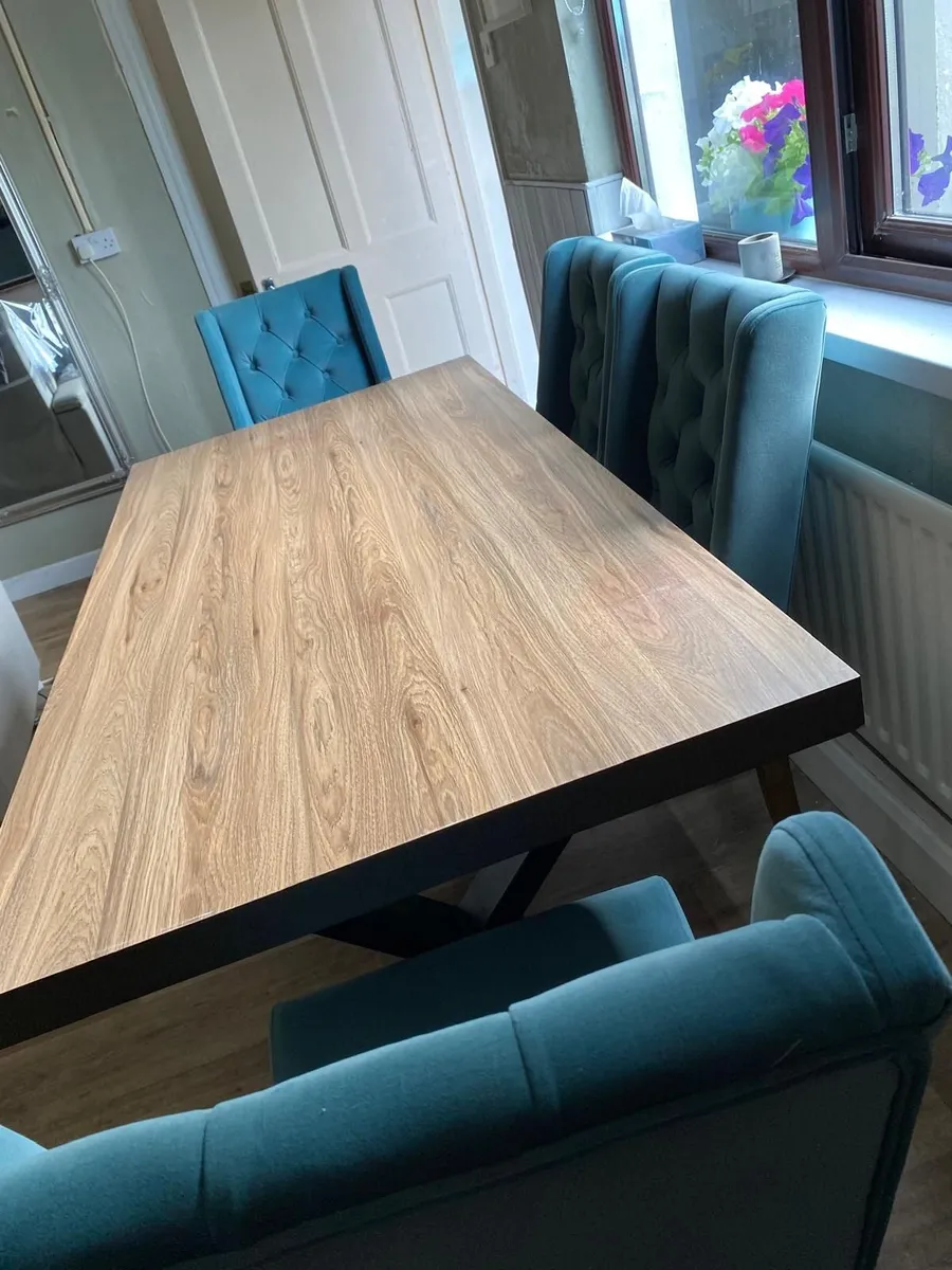 Dining Table and 4 Chairs - Image 1