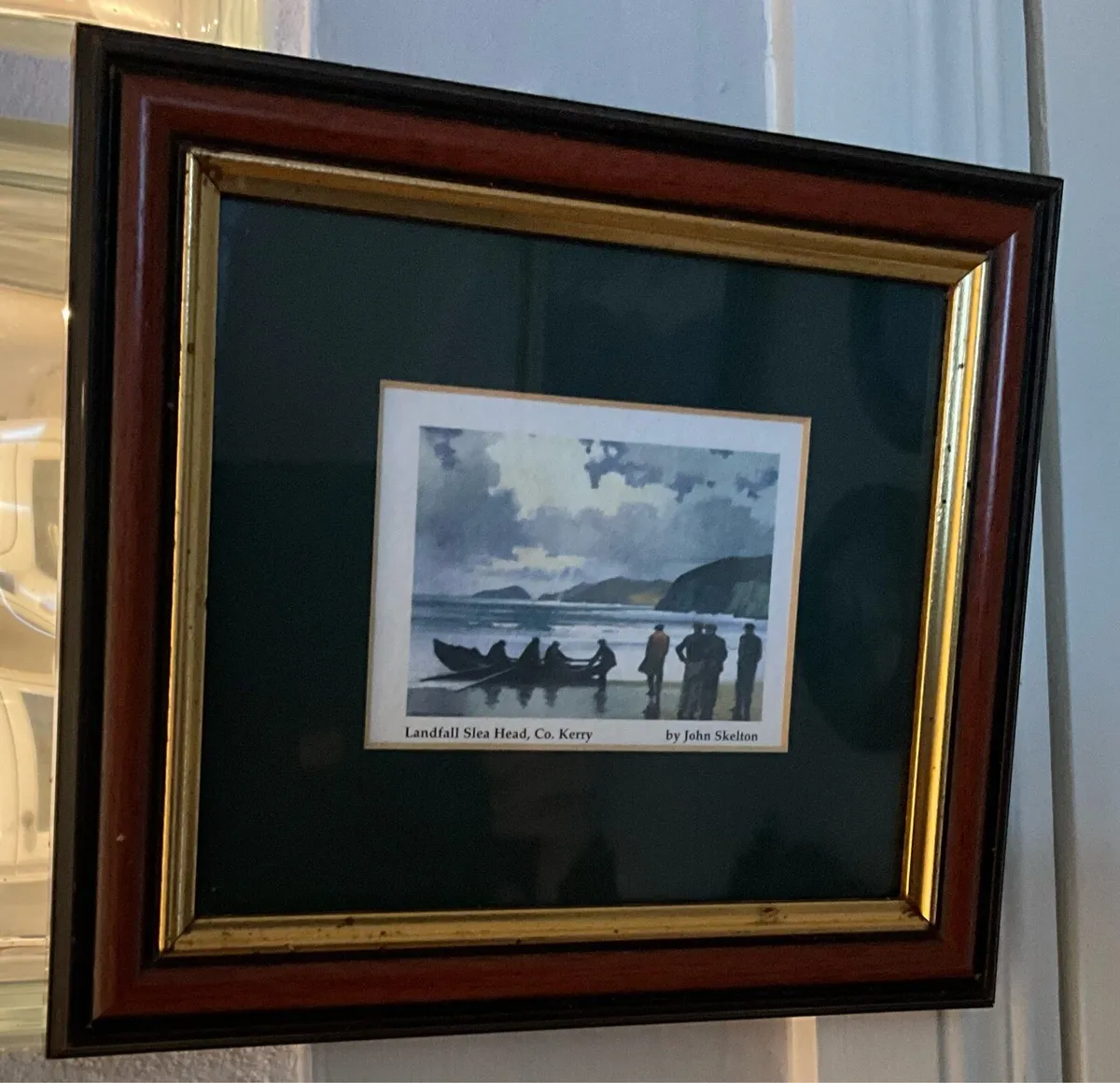 JOHN SKELTON  Miniature Framed Print .Slea Head - Image 2