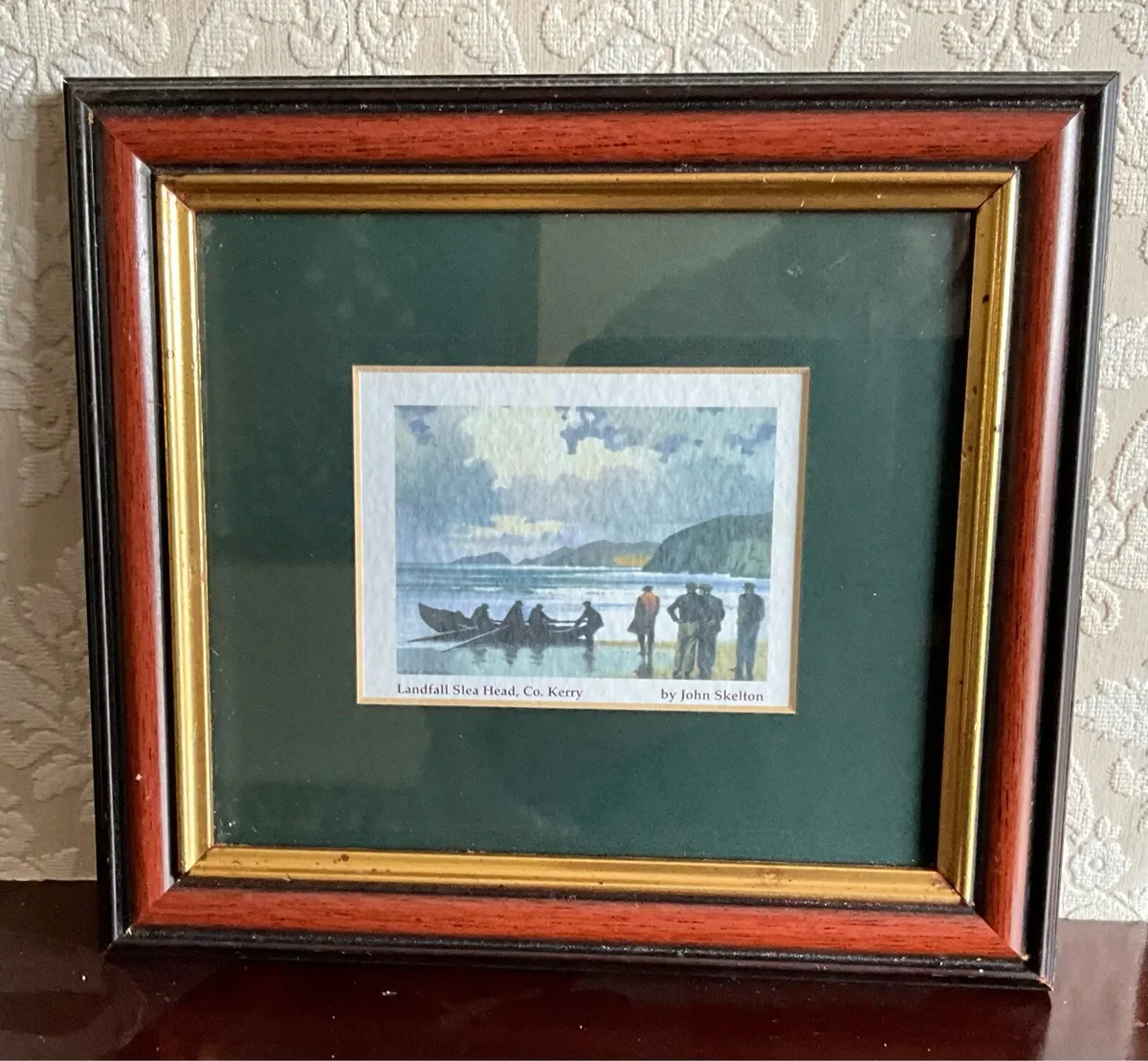 JOHN SKELTON  Miniature Framed Print .Slea Head - Image 1