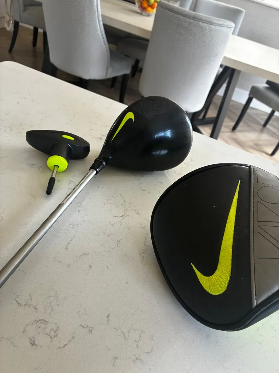 Used Nike Vapor LEFT HANDED Golf Driver, Cover & k - Image 3