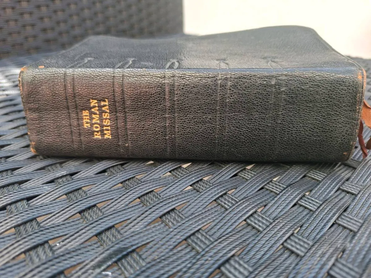 First Edition "The Roman Missal" Religious Book - Image 2