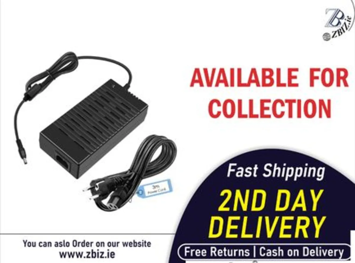 15A DC Power Supply Adapter for LED Strip Lights - Image 1