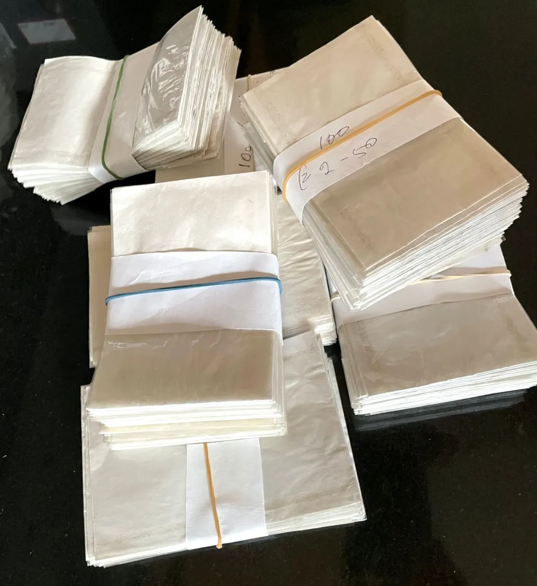 Paper/plastic bags to sort/store stamps etc. - Image 2