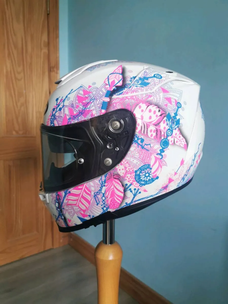 HJC helmet / Furygan gloves - Image 1