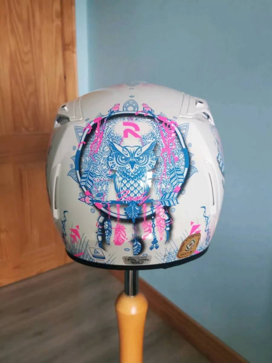 HJC helmet / Furygan gloves - Image 3
