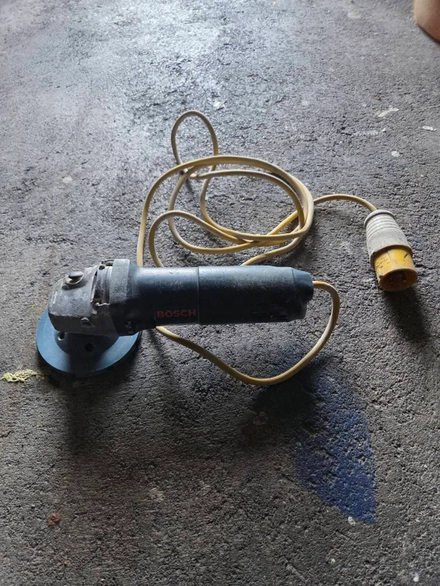 Bosch 4" Angle Grinder 110v - Image 1